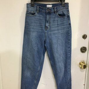 High-Rise Straight Leg Jeans